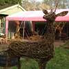garden sculpture - stag